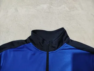 Chaqueta Adidas Original Azul y Negra
