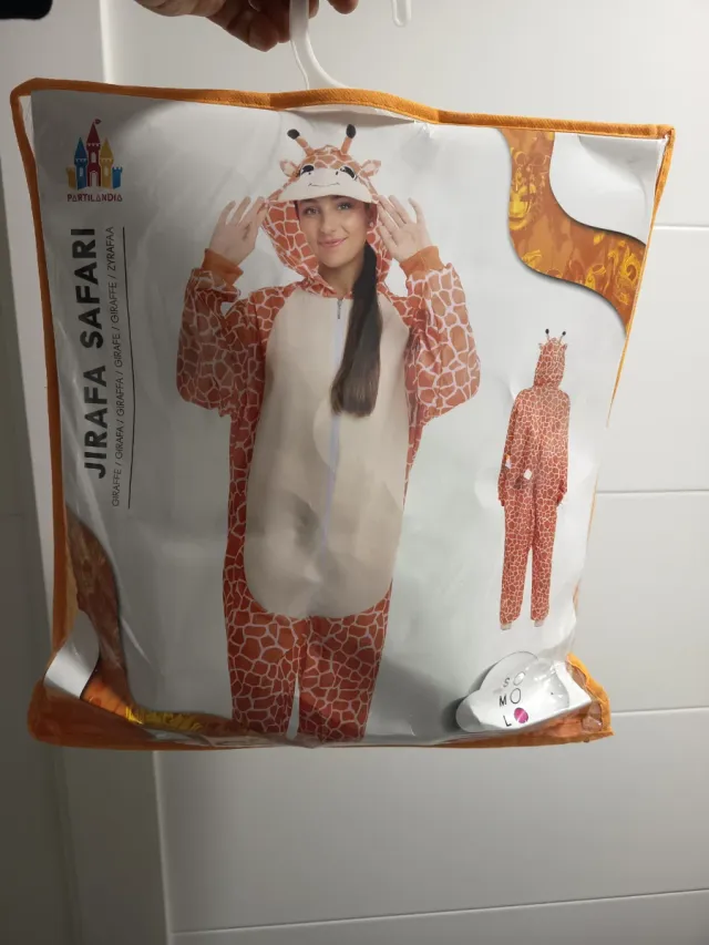 Disfraz Jirafa Safari Talla L