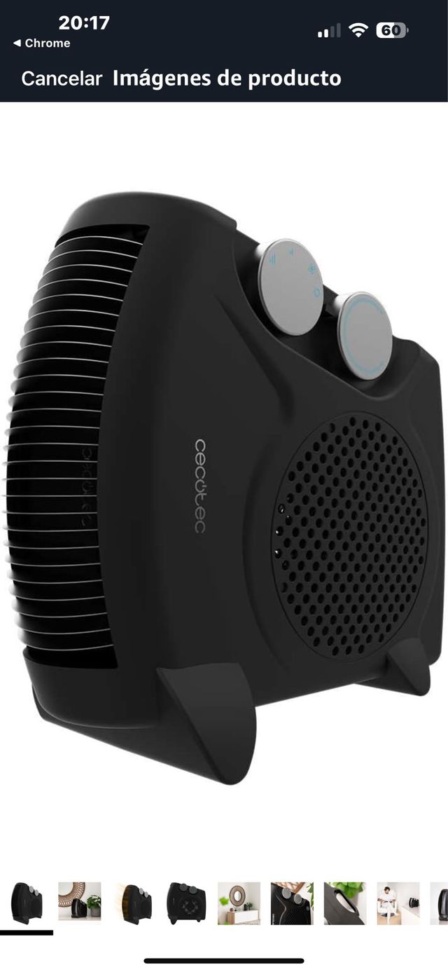 Calefactor bajo consumo Cecotec