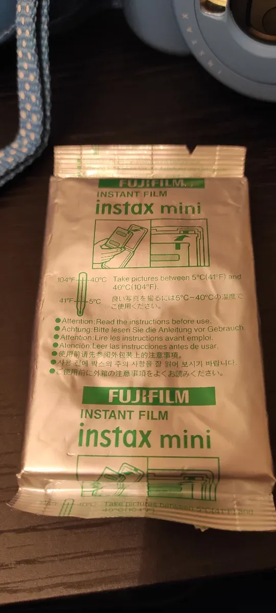 Cámara Fujifilm Instax Mini 9 Azul a estrenar