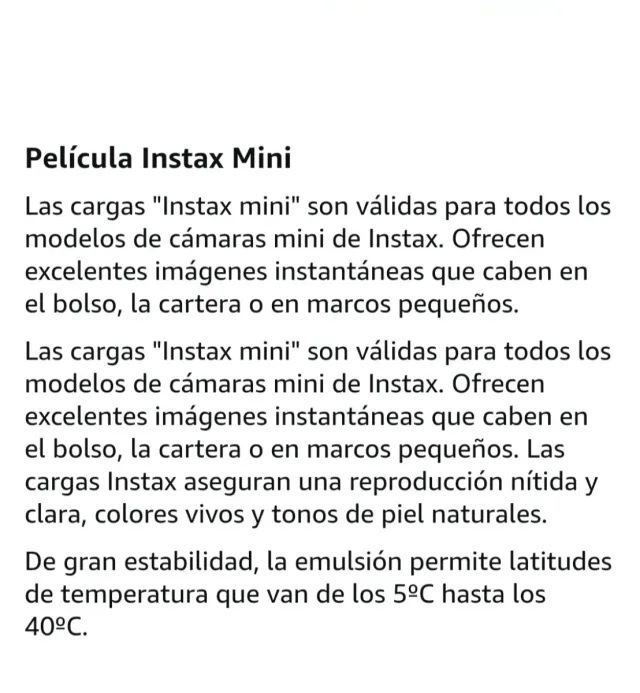 Cámara Fujifilm Instax Mini 9 Azul a estrenar