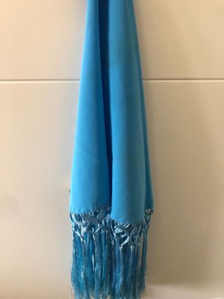 Traje Flamenco Lunares Verde manzana y Turquesa