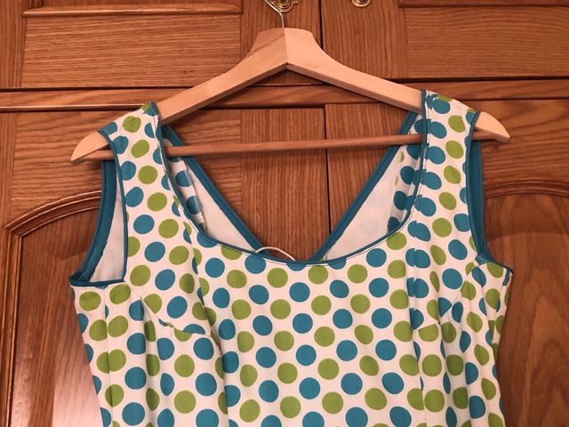 Traje Flamenco Lunares Verde manzana y Turquesa