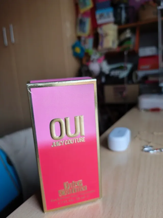 Perfume Oui Juicy Couture Rosa y Rojo