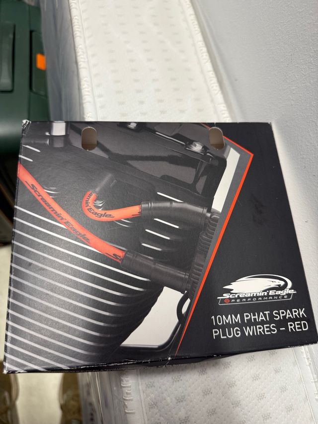 Cables Bujía Screamin' Eagle 10mm Rojo