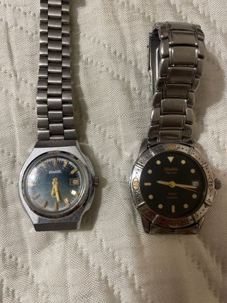 Reloj DOWARD Acero Inoxidable Dorado y Plateado