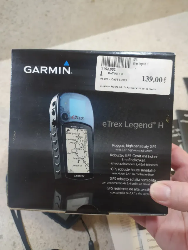 OFERTA!! GPS Garmin eTrex Legend H