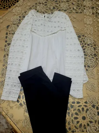 Camiseta blanco Pepe Jeans talla S