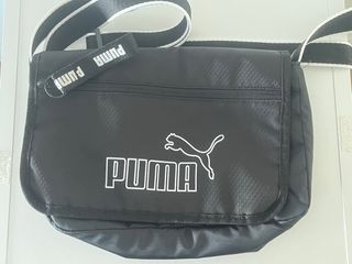 Bolso bandolera deportivo Puma negro