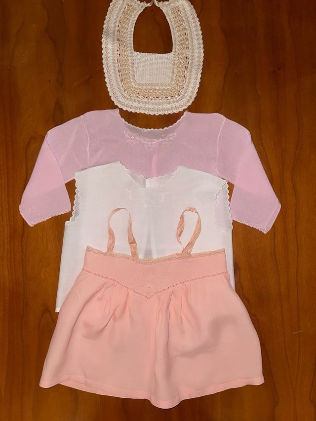 Conjunto Ropita Bebé Vintage