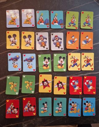 Gioco Memory card Game Disney 15 coppie