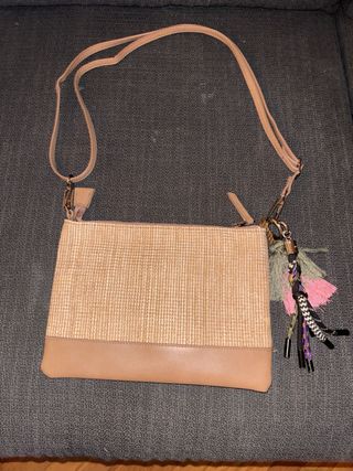 Bolso Paco Martinez Beige y Rosa