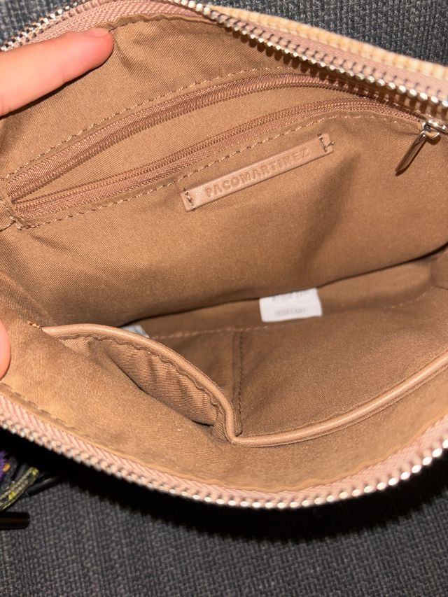 Bolso Paco Martinez Beige y Rosa