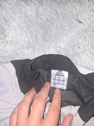 Conjunto Adidas Real Madrid Gris y Negro