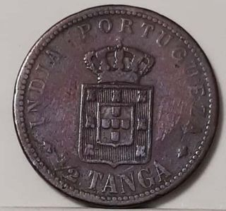 India Portoghese 1/2 Tanga 1901