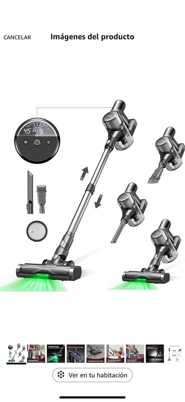 Aspiradora sin cable Ultenic