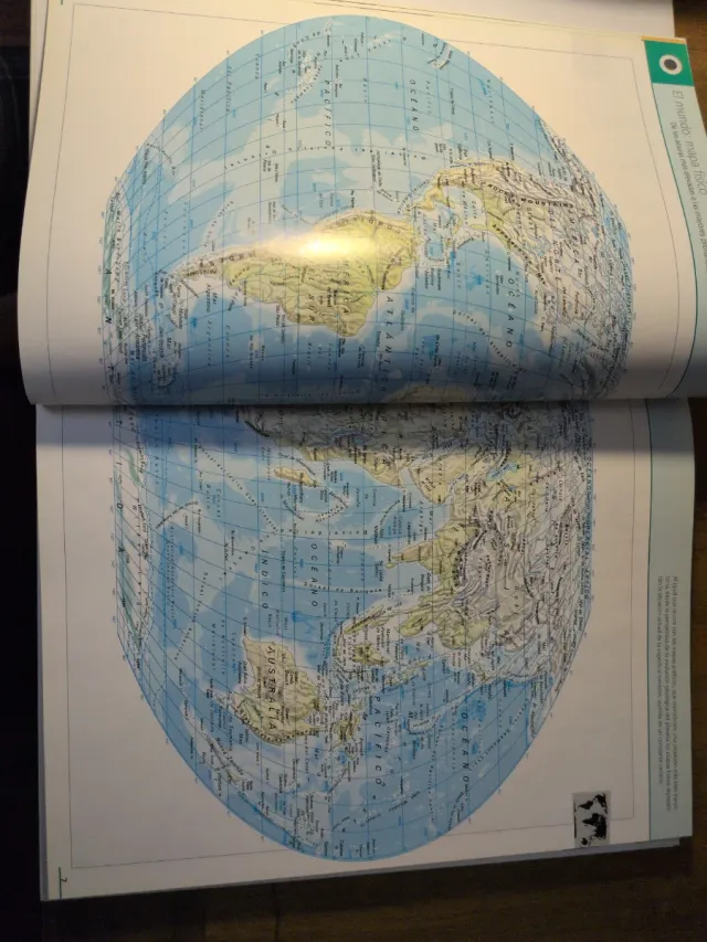 Gran atlas del mundo una nueva visión de la tierra