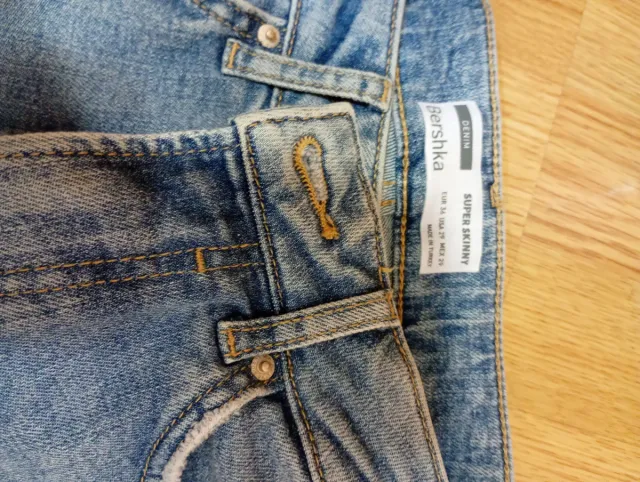 Vaqueros largos streching hombre