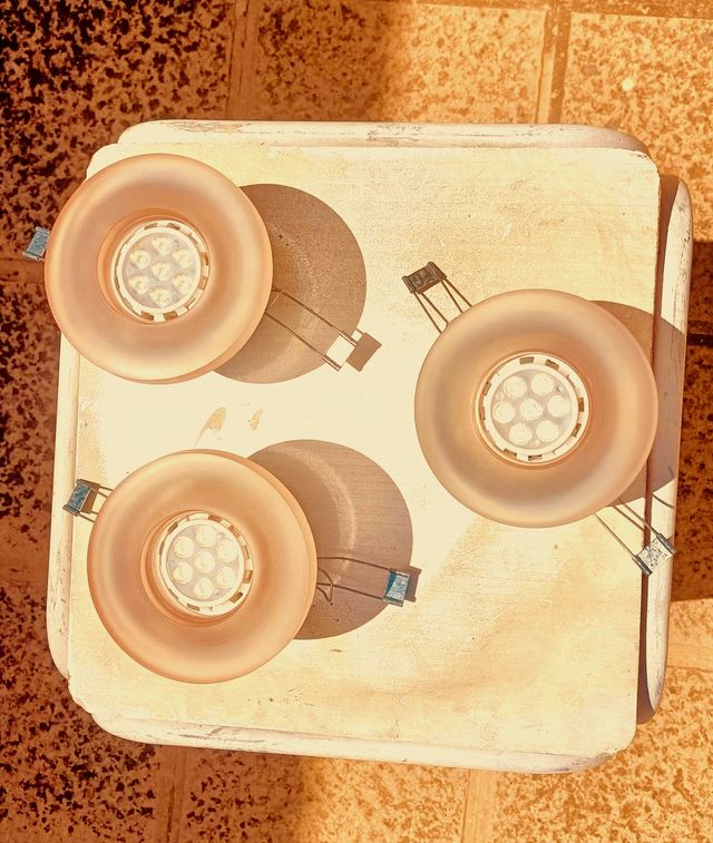 3 Focos LED Empotrables