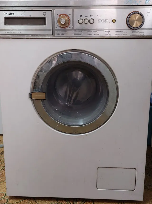 Lavadora Philips Clásica Retro