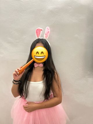 Disfraz Coneja Adulta Tutú Rosa y Orejas