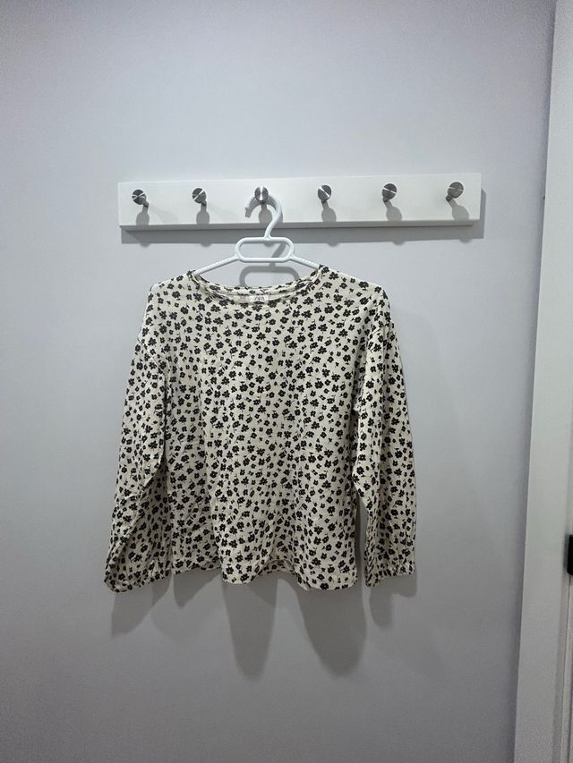 Camiseta Zara flores niña