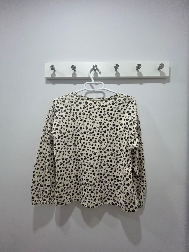 Camiseta Zara flores niña
