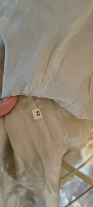 Cappotto Vintage Mohair/Lana Anni '60 Beige