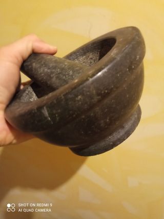 Mortero de piedra
