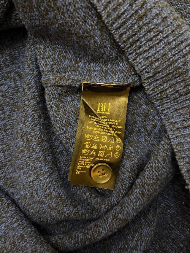 Jersey azul Pedro del Hierro