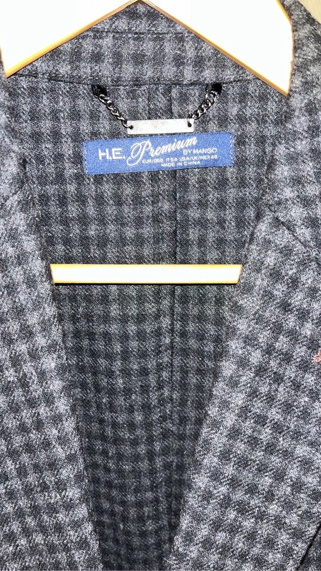 Americana Pata de Gallo Talla 50 Mango