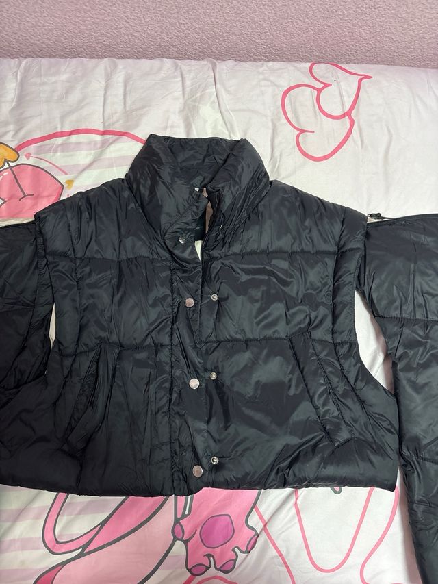 Chaqueta chaleco negro
