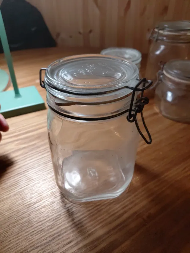 Set di 4 barattoli ermetici per conserve