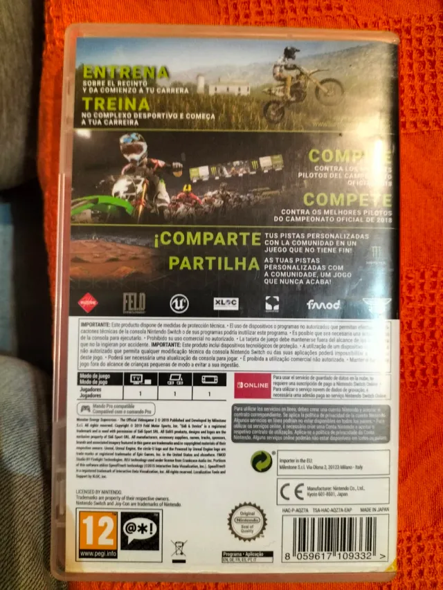 Monster Energy Supercross 2 Nintendo Switch