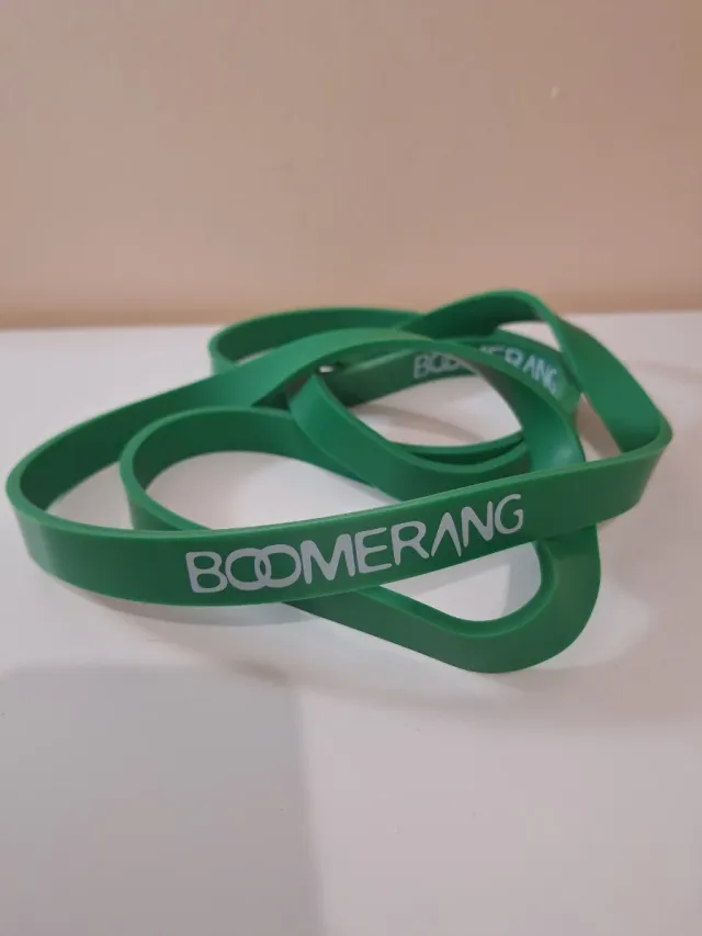Banda de resistencia BOOMERANG verde