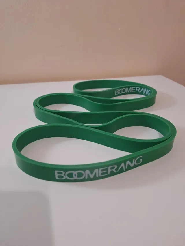 Banda de resistencia BOOMERANG verde