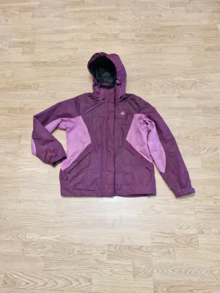Parka deportiva Morada talla 40 nueva
