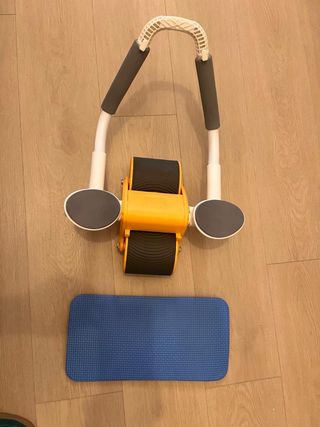 Rueda Abdominal con Esterilla Azul