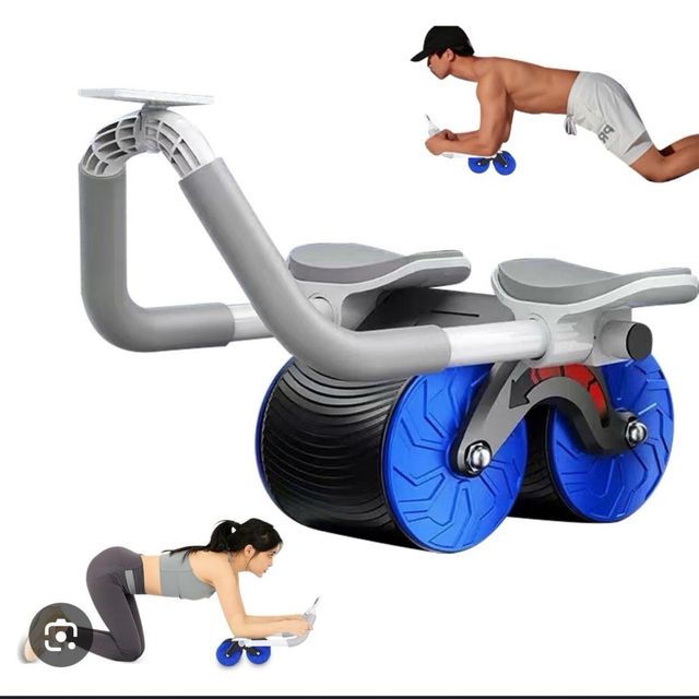 Rueda Abdominal con Esterilla Azul