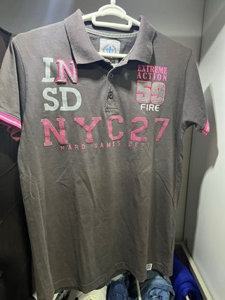 Camiseta Polo INS D NYC27 Talla S