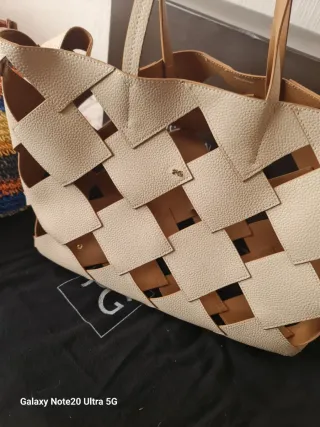 P. Garcia Bolso Negro con Logo PG