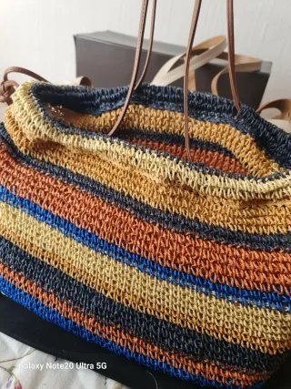 P. Garcia Bolso Negro con Logo PG