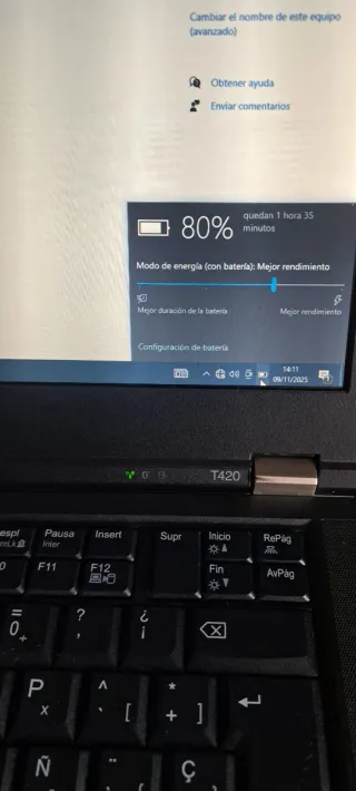 Portátil Lenovo ThinkPad T420 i5