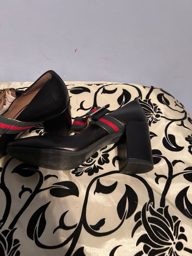 Zapatos Lolita Blue negros talla 38 de piel