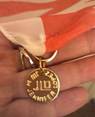 Foulard donna fantasia zebra rosso bianco