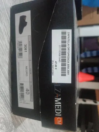 Zapatillas ortopedia EZAMEDI Talla 40