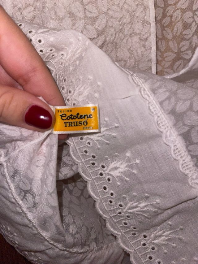 Enagua antigua para bebé COTOTENE TRUSO