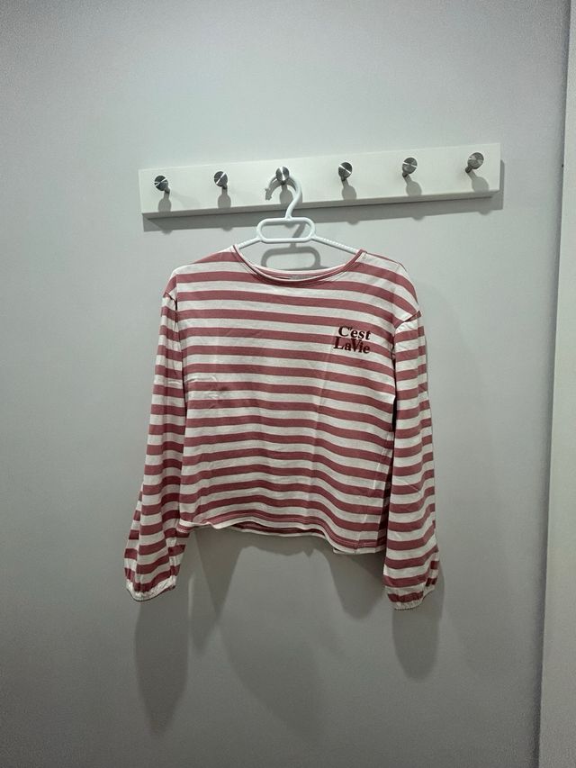 Lote 4 camisetas manga larga niña