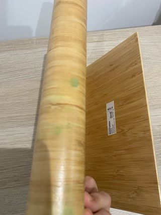 Soporte tablet bambú