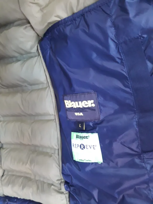 Chaqueta Blauer azul acolchada